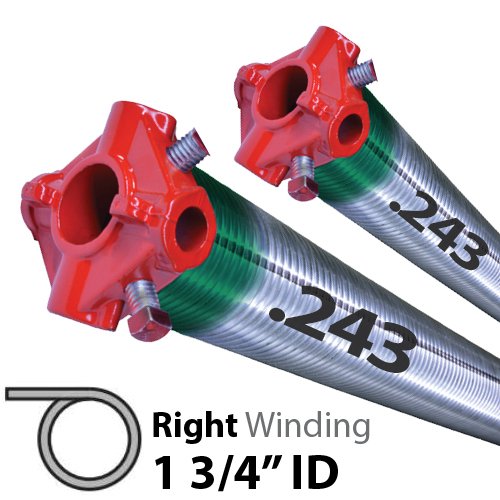 Garage Door Torsion Spring 243x1-3-4x27