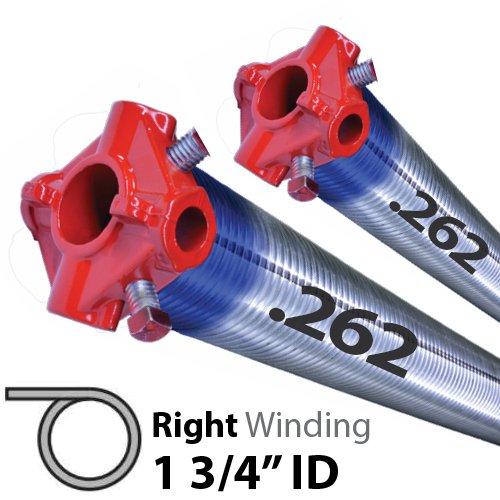 Garage Door Torsion Spring 262x1-3-4x38